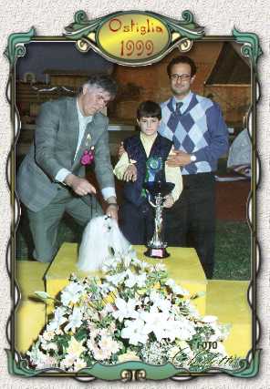 Photo at Ostiglia Domestic Show 1999, 3rd at Best In Show